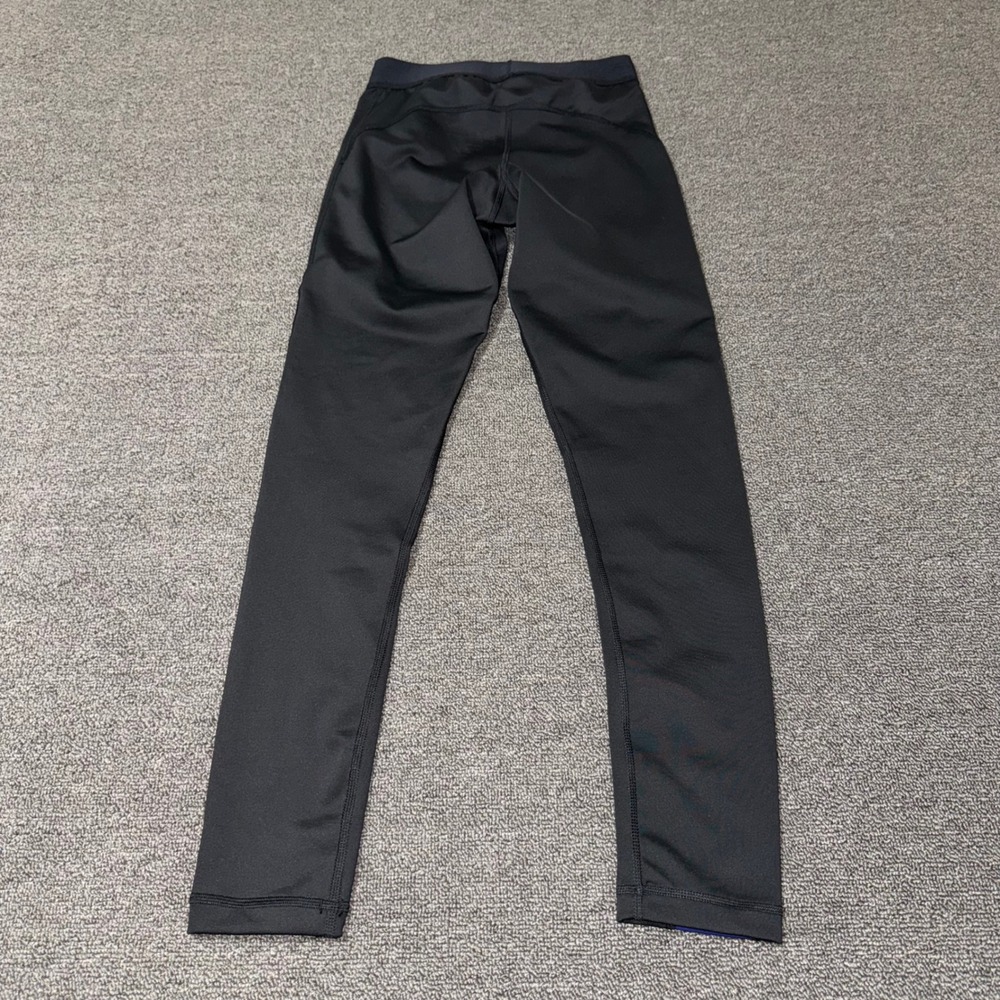 Adidas Techfit Climalite Compression Leggings Womens XS Black Indigo Gorpcore - Picture 2 of 6